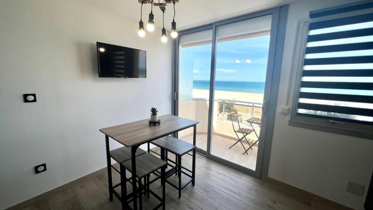 Appartement Cosy, Vue Mer Avec Parking Privatif 卡内 外观 照片